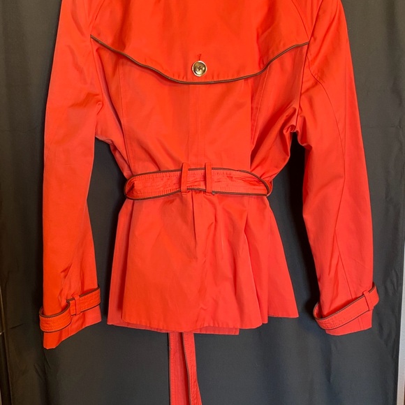 Black Rivet Women's Salmon Double-Breasted Trench Coat - Picture 2 of 9